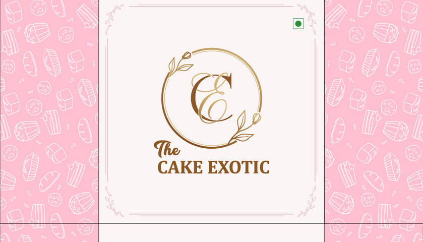 Botanical Cream Cake Box — Cake box
